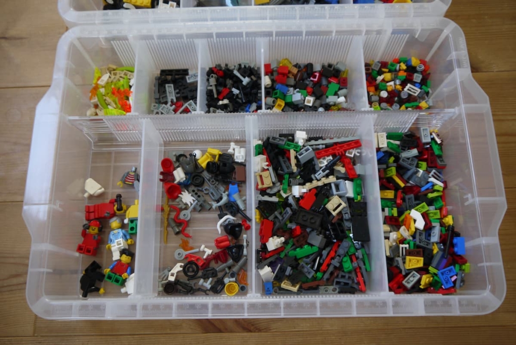 LEGO細かいパーツの分別
