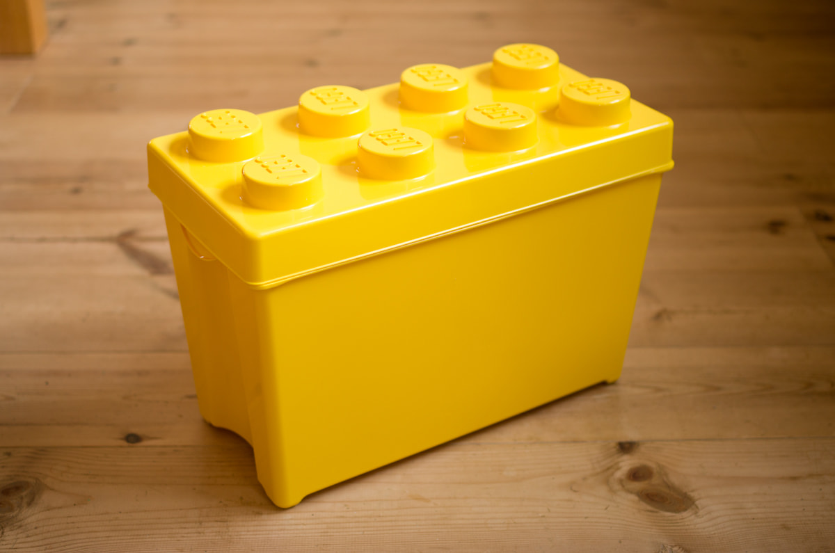 黄色のアイデアボックス ＜スペシャル＞10698の片付けボックス